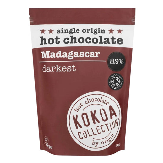 Kokoa Collection 82% Madagascar Hot Chocolate Tablets