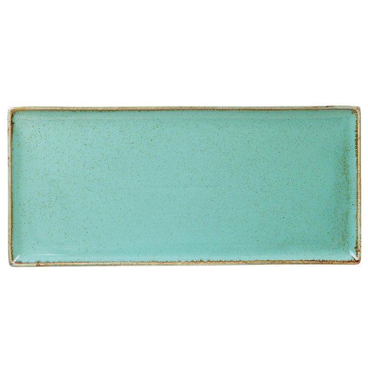 Porcelite Seasons Sea Spray Rectangular Platter 35x15.5cm/13.75"x6" - coffeequestuk