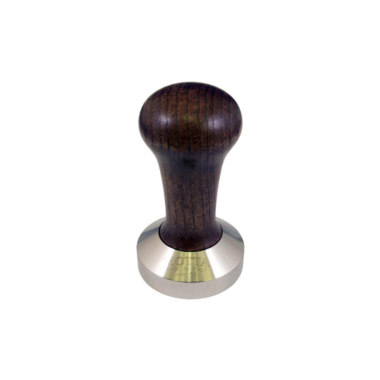 Motta Wooden Coffee Tamper Flat Base 53 Mm