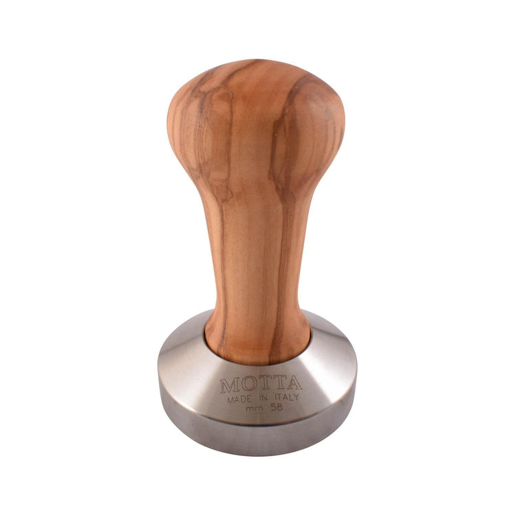 MOTTA COFFEE TAMPER OLIVE - FLAT BASE 58MM