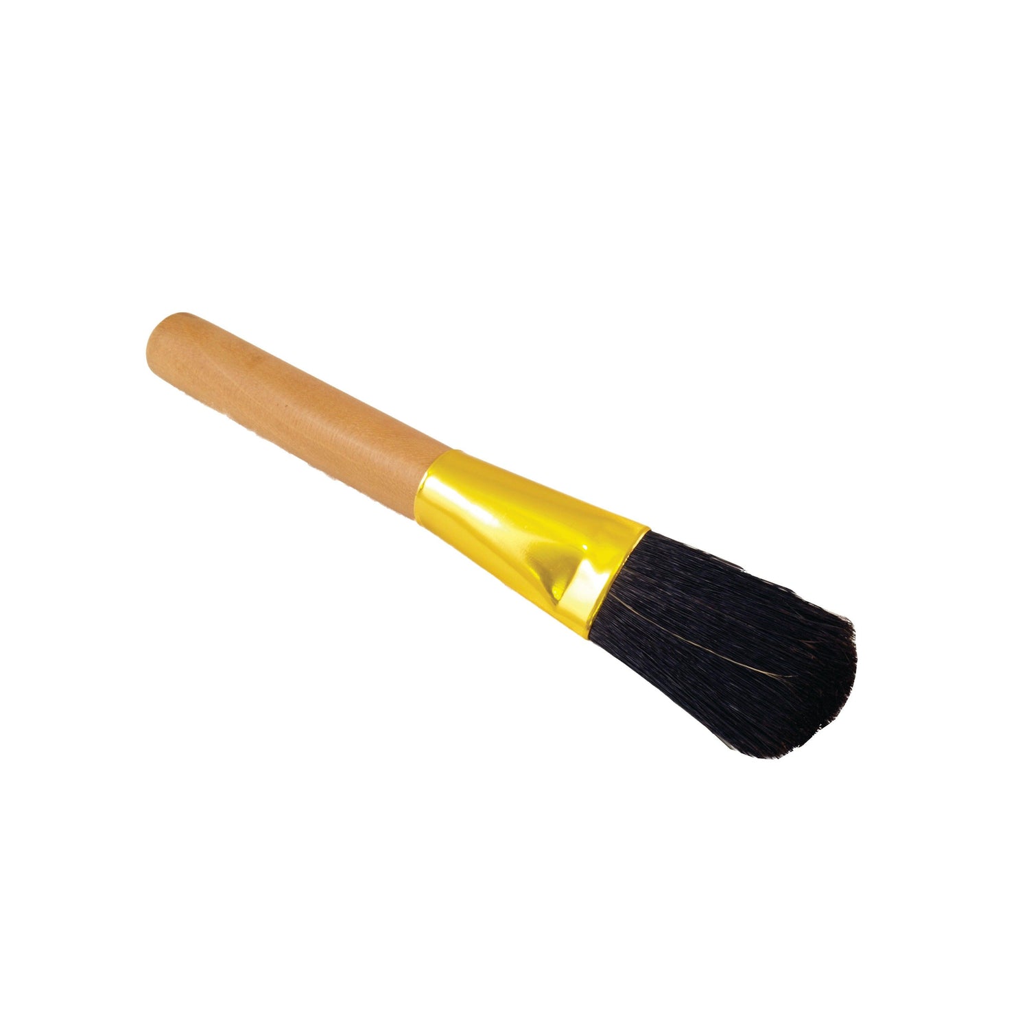 Premium Coffee Grounds Cleaning Brush Wooden Handle
