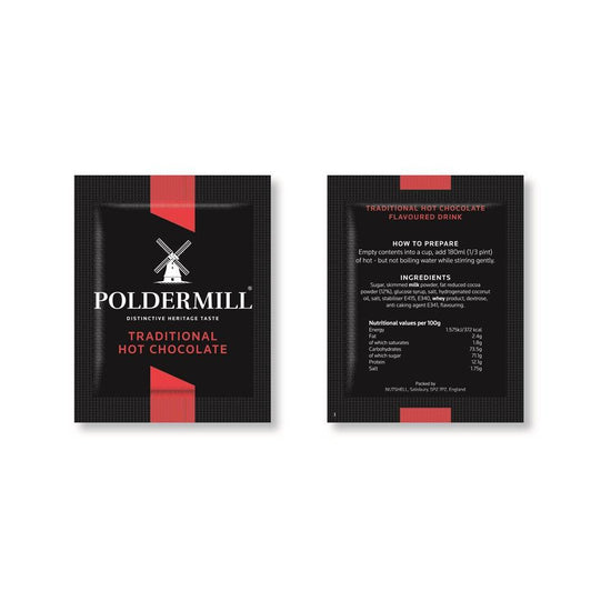 Poldermill Traditional Chocolate Sachet 100x23g