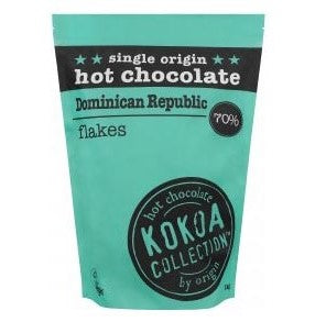 Kokoa Collection 70% Dominican Republic Hot Chocolate Flakes