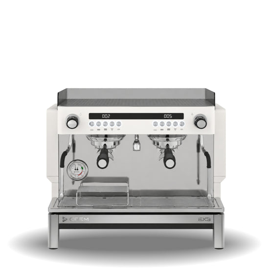 Crem EX3 Compact 2 Group Tall Espresso Coffee Machine