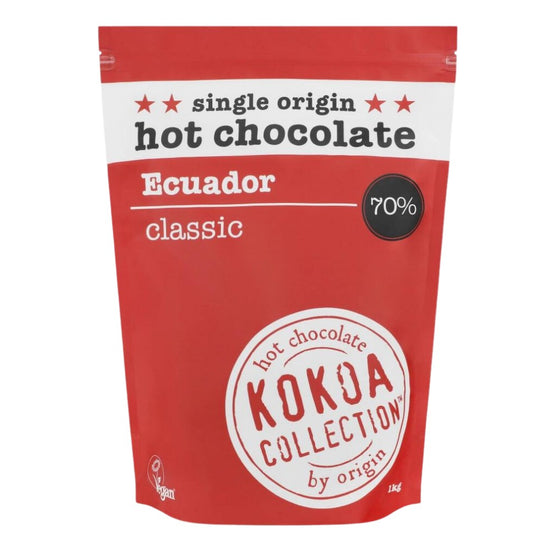 Kokoa Collection 70% Ecuador Hot Chocolate Tablets