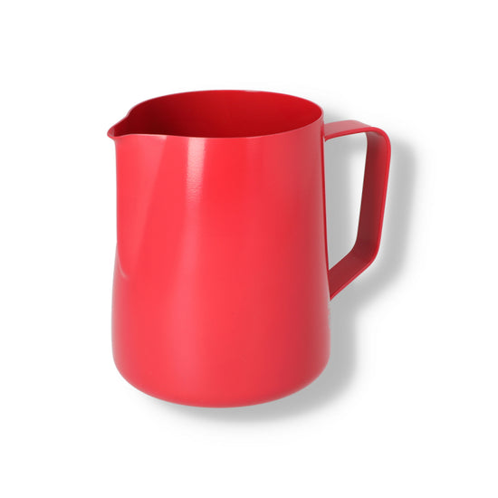 Teflon Milk Foaming Jug - 0.6 Litre Red