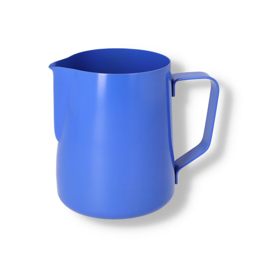 Teflon Milk Foaming Jug - 0.6 Litre Blue