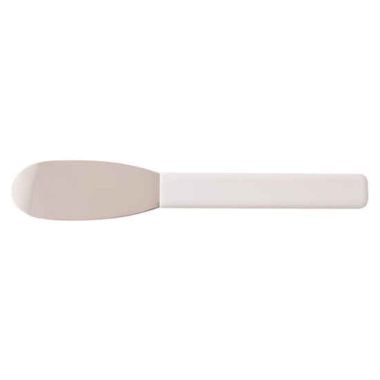 Metal Spatula White Handle - Small