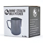 RHINOWARES BLACK STEALTH MILK PITCHER 600ML