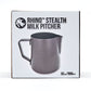 RHINOWARES BLACK STEALTH MILK PITCHER 1000ML