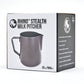 RHINOWARES BLACK STEALTH MILK PITCHER 1000ML