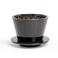 TIMEMORE CRYSTAL EYE B75 DRIPPER 1-2 CUPS - AMBER BLACK