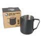 Rhino Pro Stealth Milk Pitcher - 350ml Black