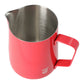 CQ Milk ID Foaming Jug - 0.6 Litre Red