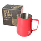 CQ Milk ID Foaming Jug - 0.6 Litre Red