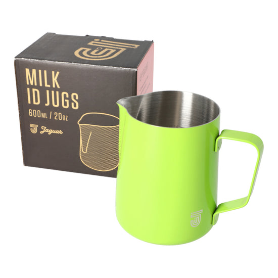 CQ Milk ID Foaming Jug - 0.6 Litre Green