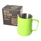 CQ Milk ID Foaming Jug - 0.6 Litre Green