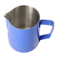 CQ Milk ID Foaming Jug - 0.6 Litre Blue