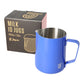 CQ Milk ID Foaming Jug - 0.6 Litre Blue