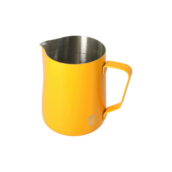 CQ Milk ID Foaming Jug - 1 Litre Yellow