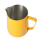 CQ Milk ID Foaming Jug - 1 Litre Yellow