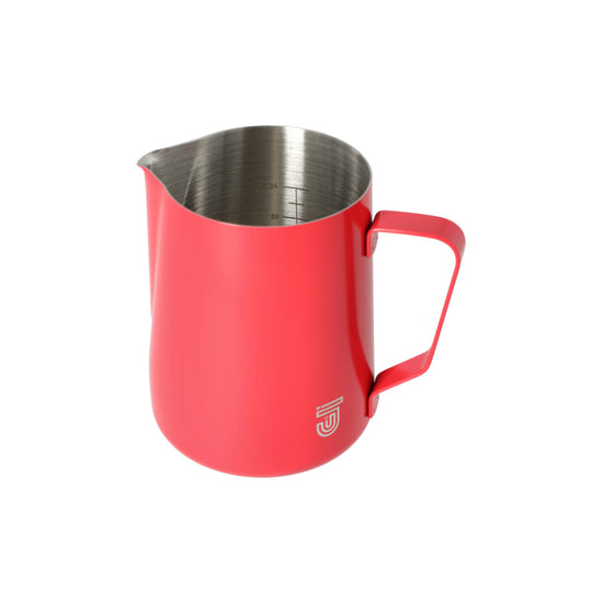 CQ Milk ID Foaming Jug - 1 Litre Red
