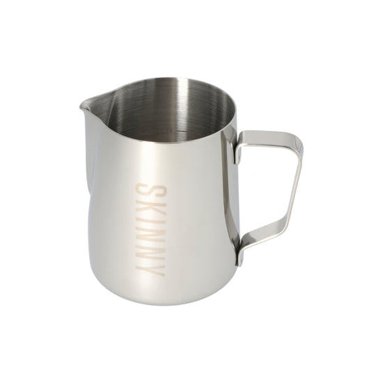 CQ Named Milk Foaming Jug with Etched Volume Measures - 0.6 Litres &