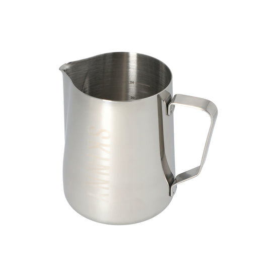 CQ Named Milk Foaming Jug with Etched Volume Measures - 1 Litre &