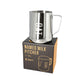 CQ Named Milk Foaming Jug with Etched Volume Measures - 1 Litre &