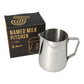 CQ Named Milk Foaming Jug with Etched Volume Measures - 1 Litre &