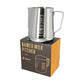 CQ Named Milk Foaming Jug with Etched Volume Measures - 1 Litre &