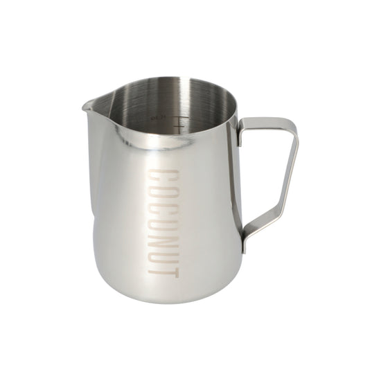 CQ Named Milk Foaming Jug with Etched Volume Measures - 1 Litre &