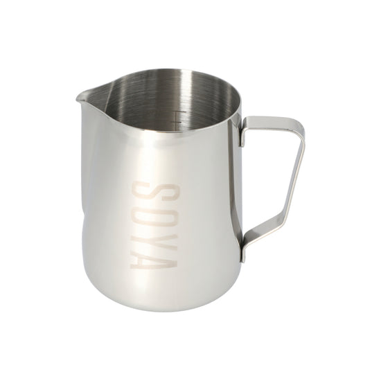 CQ Named Milk Foaming Jug with Etched Volume Measures - 1 Litre &