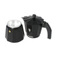 Pezzetti Italexpress Aluminium Moka Pot - 6 Cup Coal Black