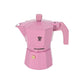 Pezzetti Italexpress Aluminium Moka Pot - 3 Cup - Pastel Magenta