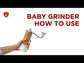 EUREKA BABY HAND GRINDER - OLIVE BODY / CERAMIC BASE