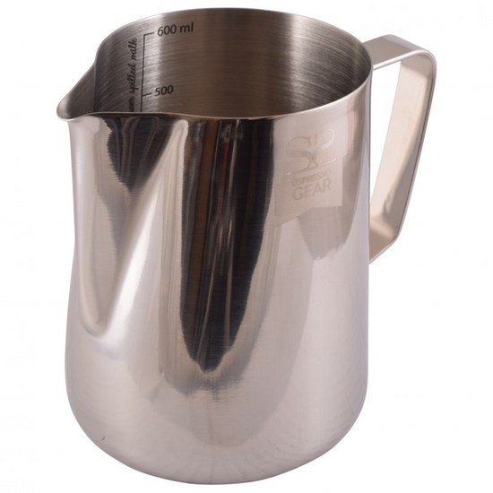 Espresso Gear Lined Frothing Pitcher, Stainless Steel, 0.6 L