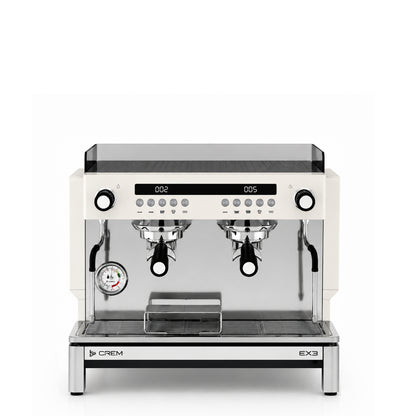 Crem EX3 2 Group Compact Tall Espresso Coffee Machine