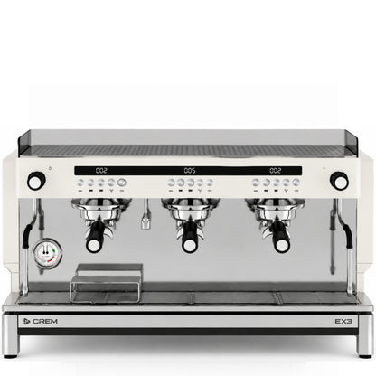 Crem EX3 3 Group Tall Espresso Coffee Machine