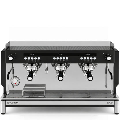 Crem EX3 3 Group Tall Espresso Coffee Machine