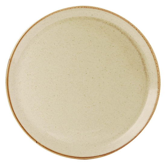 Porcelite Seasons Wheat Pizza Plate 28cm - coffeequestuk