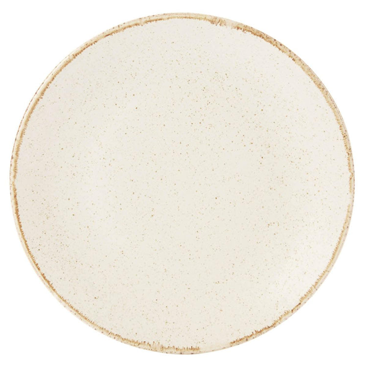 Porcelite Seasons Oatmeal Coupe Plate 18cm/7"