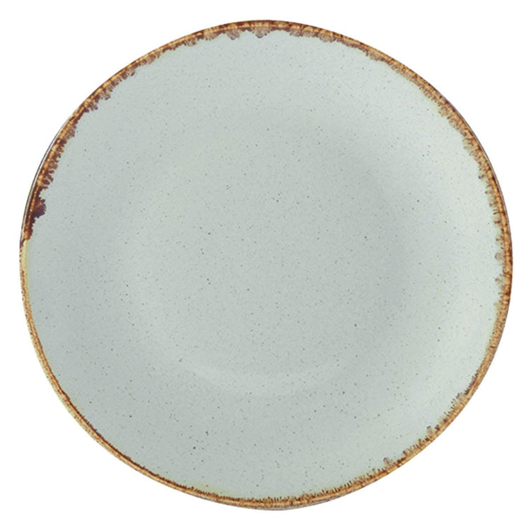 Porcelite Seasons Stone Coupe Plate 18cm/7" - coffeequestuk