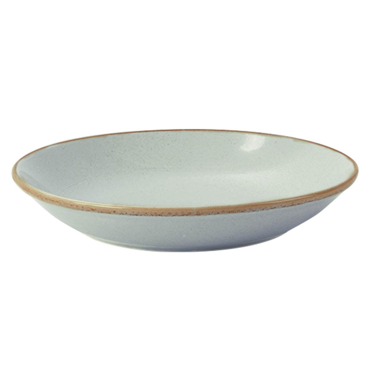 Porcelite Seasons Stone Cous Cous Plate 26cm/10.25" - coffeequestuk