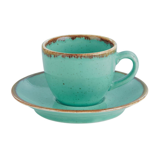 Porcelite Seasons Sea Spray Espresso Saucer 12cm/4.5"