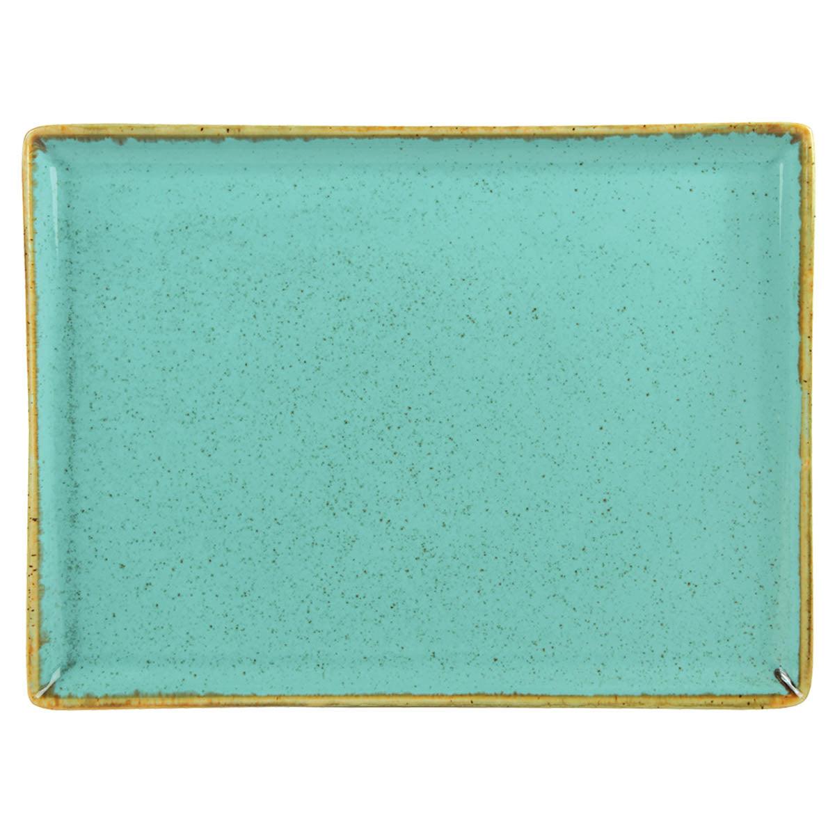 Porcelite Seasons Sea Spray Rectangular Platter 27x20cm/10.75x8.25" - coffeequestuk