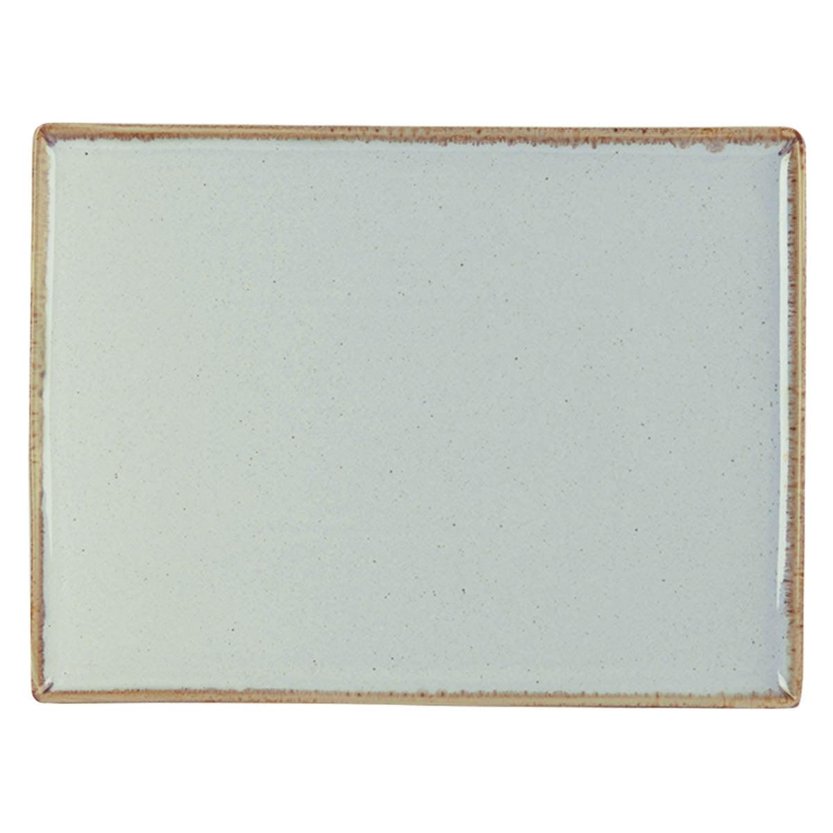 Porcelite Seasons Stone Rectangular Platter 27x20cm/10.75x8.25" - coffeequestuk