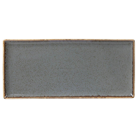 Porcelite Seasons Storm Rectangular Platter 35x15.5cm/13.75"x6" - coffeequestuk