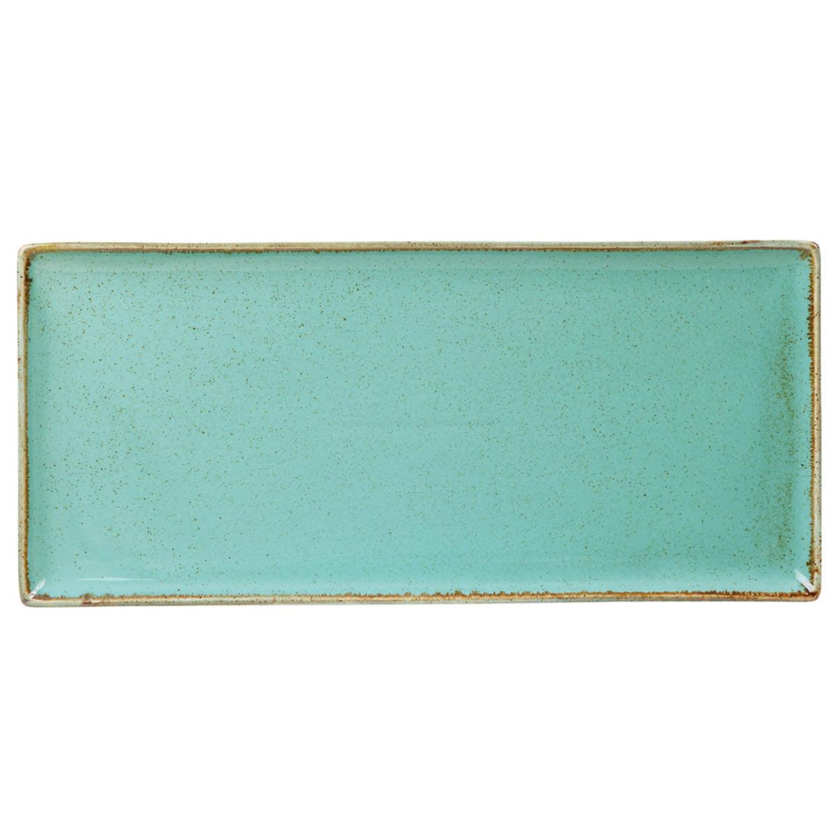 Porcelite Seasons Sea Spray Rectangular Platter 35x15.5cm/13.75"x6" - coffeequestuk