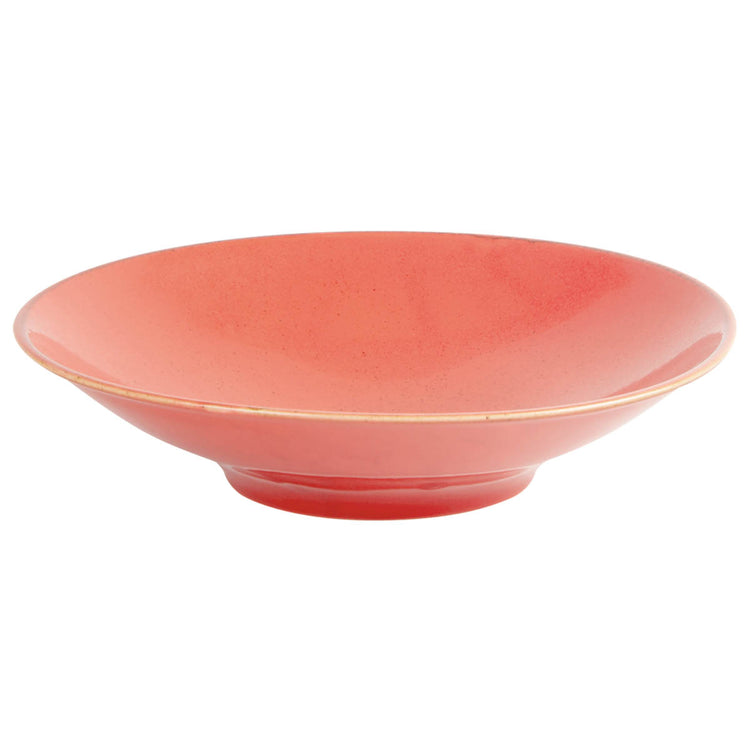 Porcelite Seasons Coral Footed Bowl 26cm